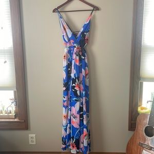 Express Maxi Flower Dress